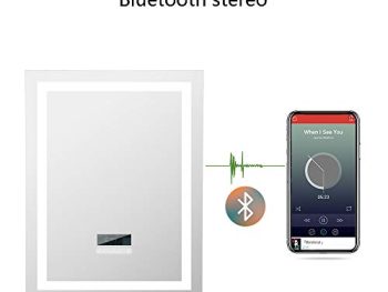 miroir salle de bain avec bluetooth RELOVE