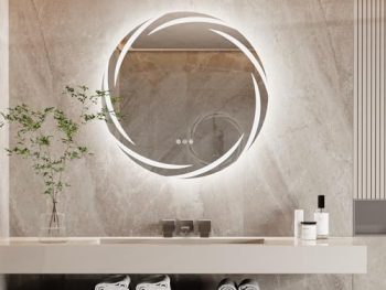 miroir salle de bain connecté LUVODI