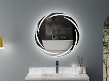 miroir rond connecté LUVODI