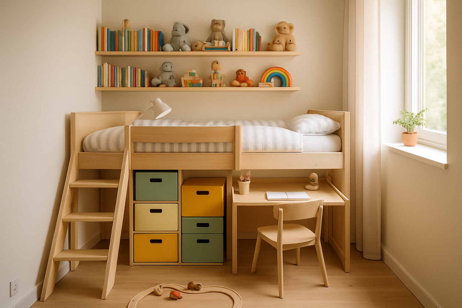 découvrez des astuces pratiques pour maximiser l'espace dans une petite chambre d'enfant et créer un environnement fonctionnel et agréable.