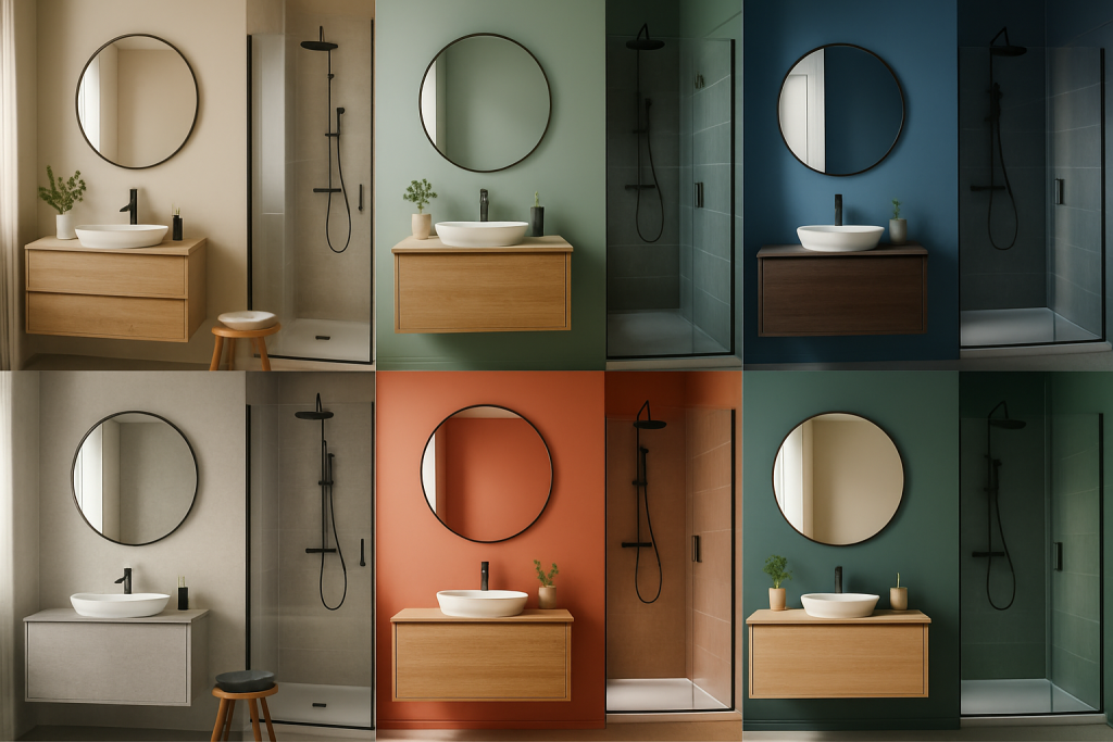 découvrez 7 teintes modernes et tendance pour relooker votre salle de bain avec style et élégance. transformez votre espace en un havre de fraîcheur et de modernité.